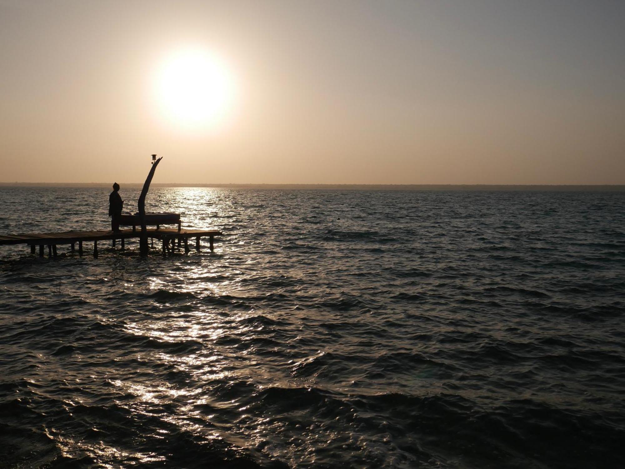 Villa Santuario Lake Front Oasis باكالار المظهر الخارجي الصورة